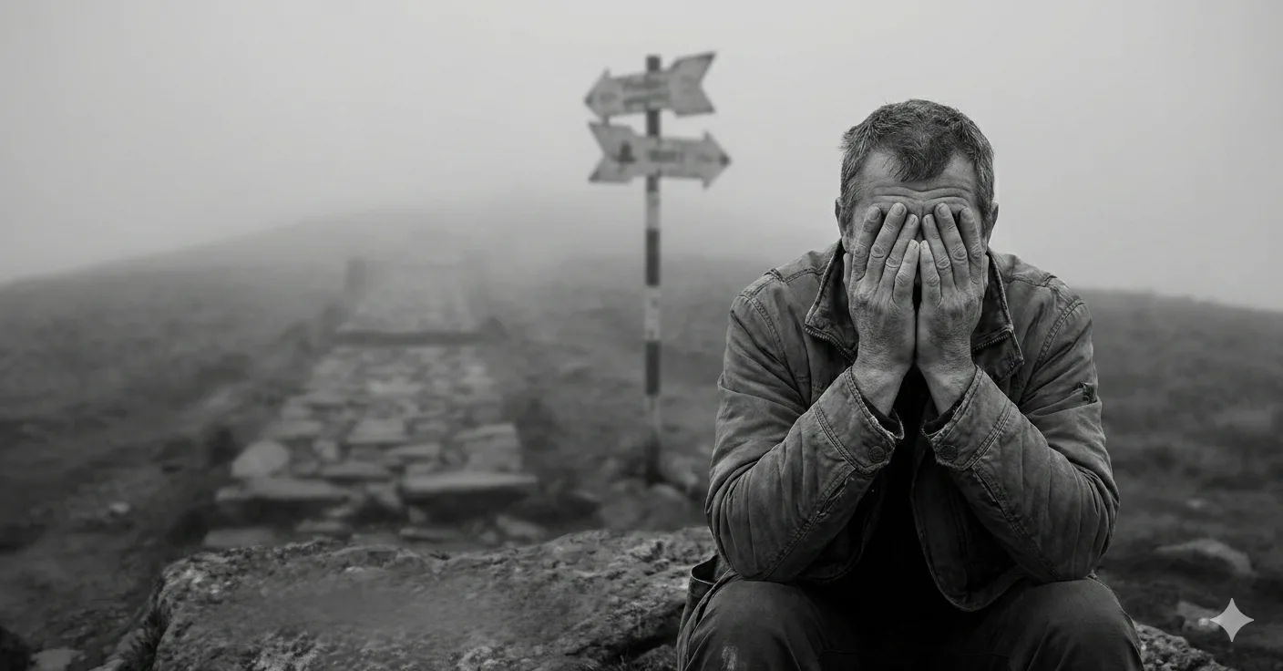 Cea mai grea pedeapsă: Când Dumnezeu te lasă în voia minții tale
